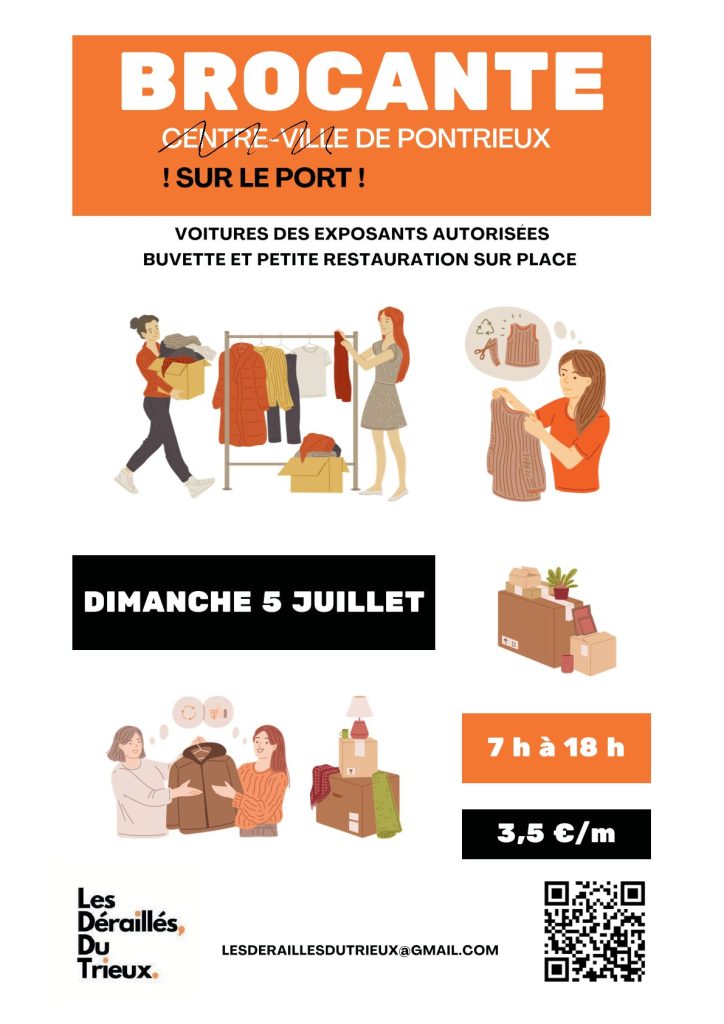 Brocante des Déraillés du Trieux