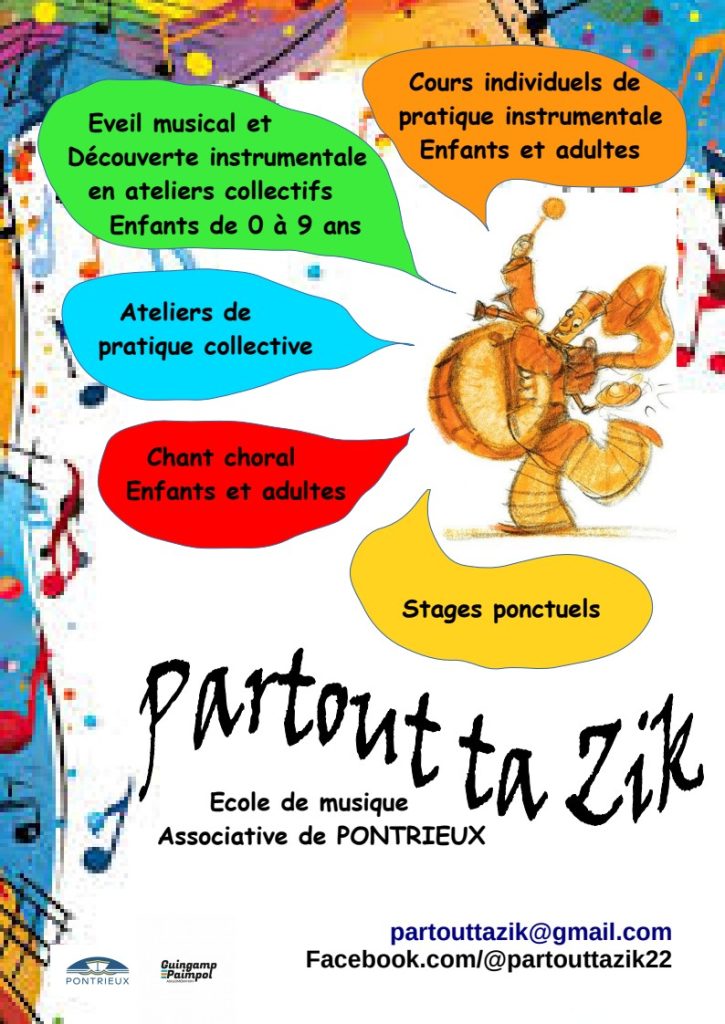 Flash Info : rentrée Partout Ta Zik